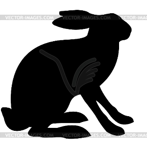 hare  - vector clipart