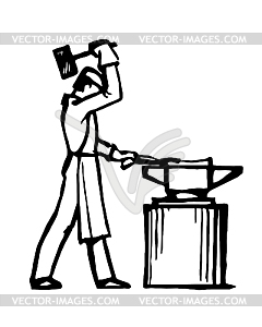 of the smith - vector image