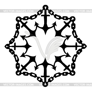 Sea ornament - vector clipart