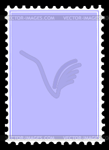 Postage stamp - vector image