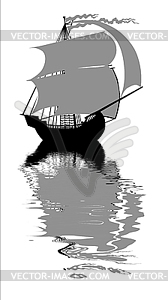 The sailfish - vector EPS clipart