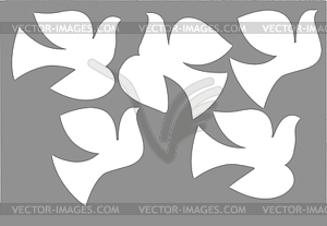 Dove - royalty-free vector image