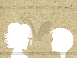 Grunge background - vector image