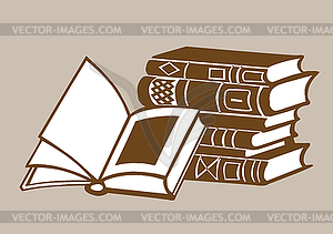 Books - vector clipart