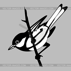 Bird silhouette - vector clipart