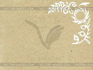 Texture of the old paper - vector clipart