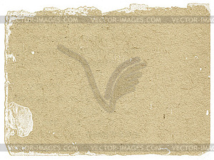 Texture of the old paper - vector clipart