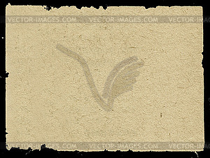 Texture of the old paper - vector clip art