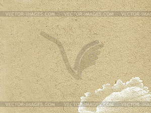Texture of the old paper - vector image