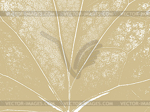 Texture of wood sheet on brown background - vector clip art