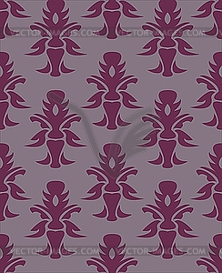 Seamless purple background - vector image