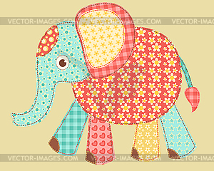 Application elephant - vector clipart