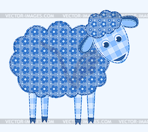 Application sheep - royalty-free vector image