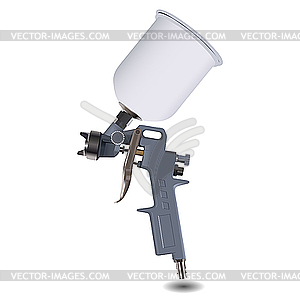 Spray gun - vector clipart / vector image