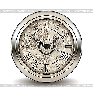 Antique clock - vector clipart / vector image