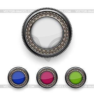 Buttons - vector clip art