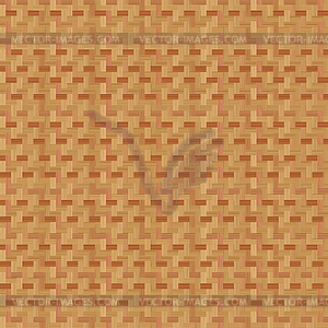 Woven background texture of parquet - vector clipart