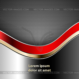 Abstract metal background - vector clipart