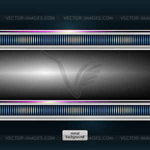 Abstract metal background - vector image