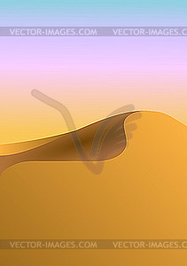 Desert - vector image