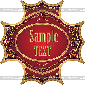 Label - vector clipart