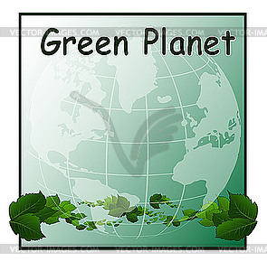 Eco design - vector clipart