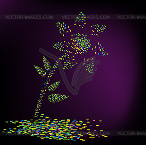 Flowers - stock vector clipart