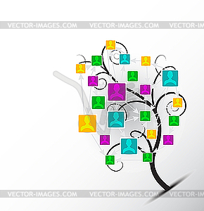 Tree - royalty-free vector clipart