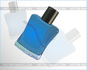  bottle of nail polish - vector clipart