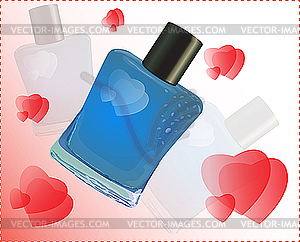  bottle of nail polish - stock vector clipart
