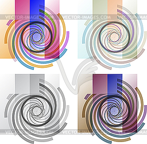 Abstract lines - royalty-free vector clipart