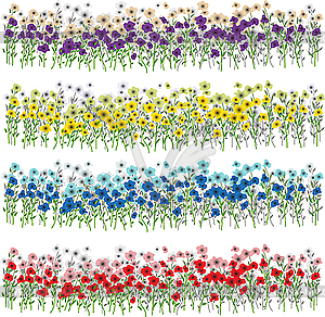 Flowers - vector clipart