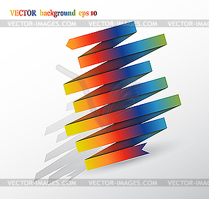 Colored tape - vector clip art