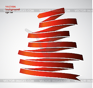 Colored tape - color vector clipart