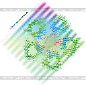 Abstract spots - color vector clipart