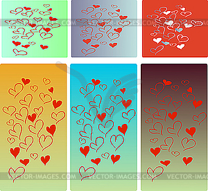 Stylized heart - vector image