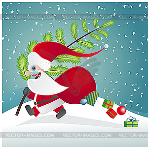 Santa Claus - vector image