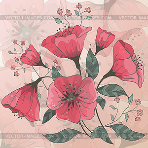 Flowers - vector image