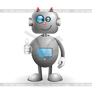 Cartoon Robot - vector image