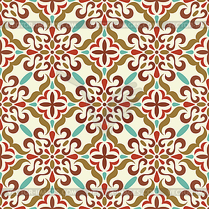 Traditional seamless pattern - vector image