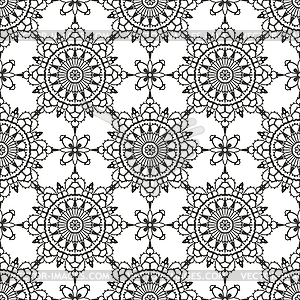 Lace seamless pattern - stock vector clipart