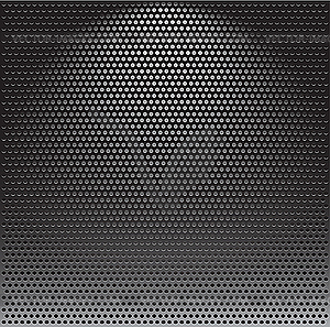 Metal grid - vector image