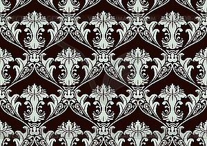 Seamless Damask Pattern - royalty-free vector image