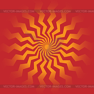 Sunny Rays - vector clipart