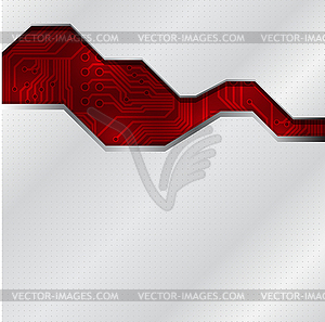 Abstract technology background - vector EPS clipart