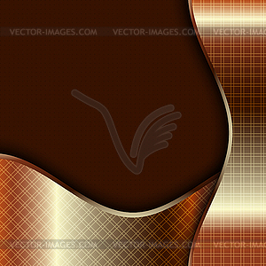 Copper template - royalty-free vector clipart