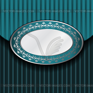 Aquamarine Template - vector clipart