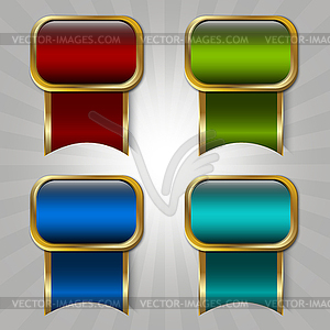 Prize ribbons - vector image