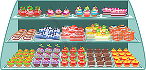 Sweet shop - vector image