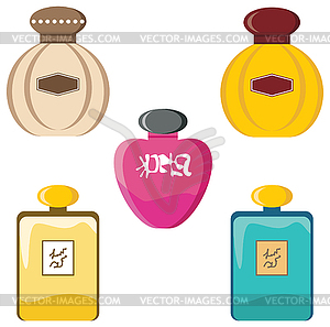 Perfumery set - vector clip art